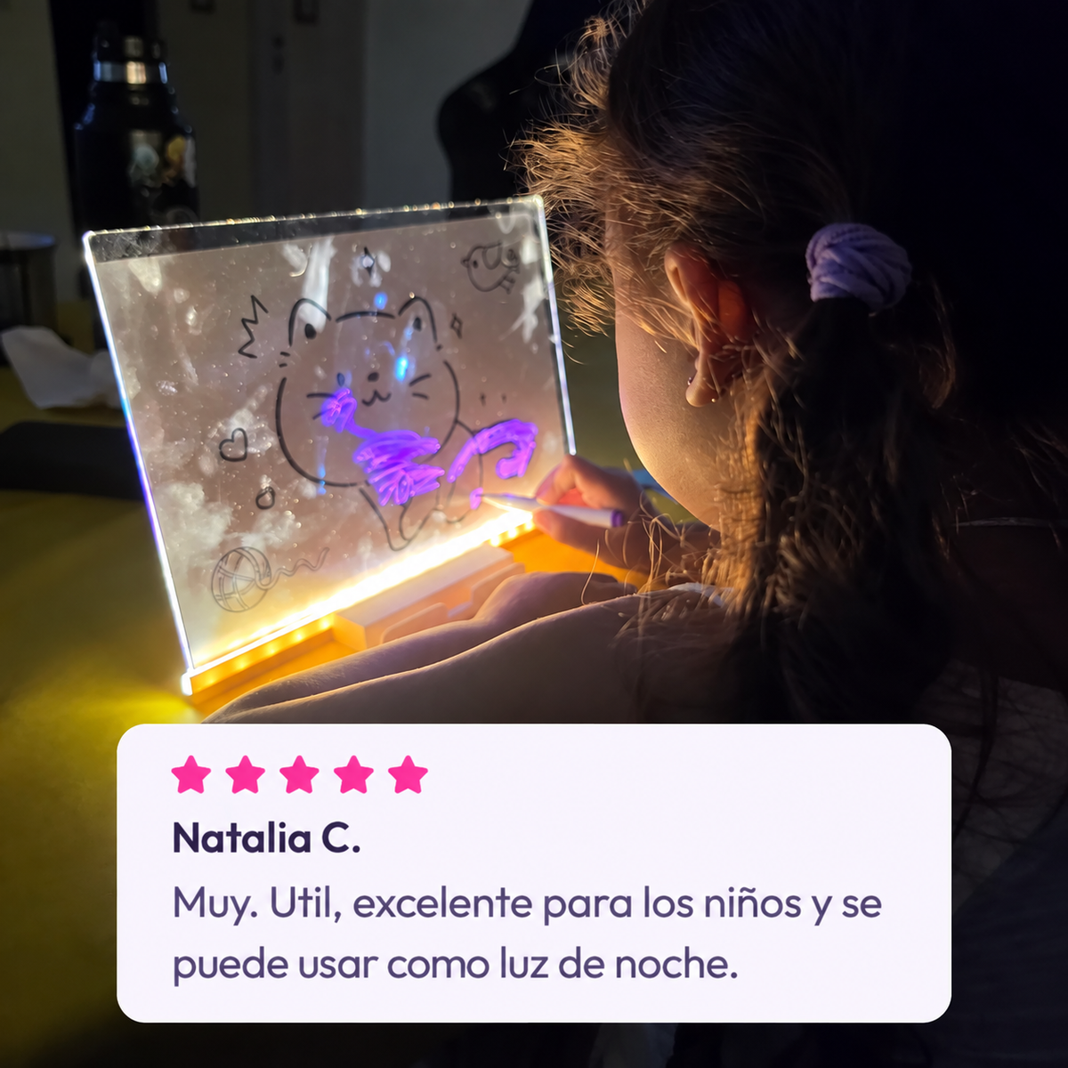 Pizarra mágica LED GlowBoard