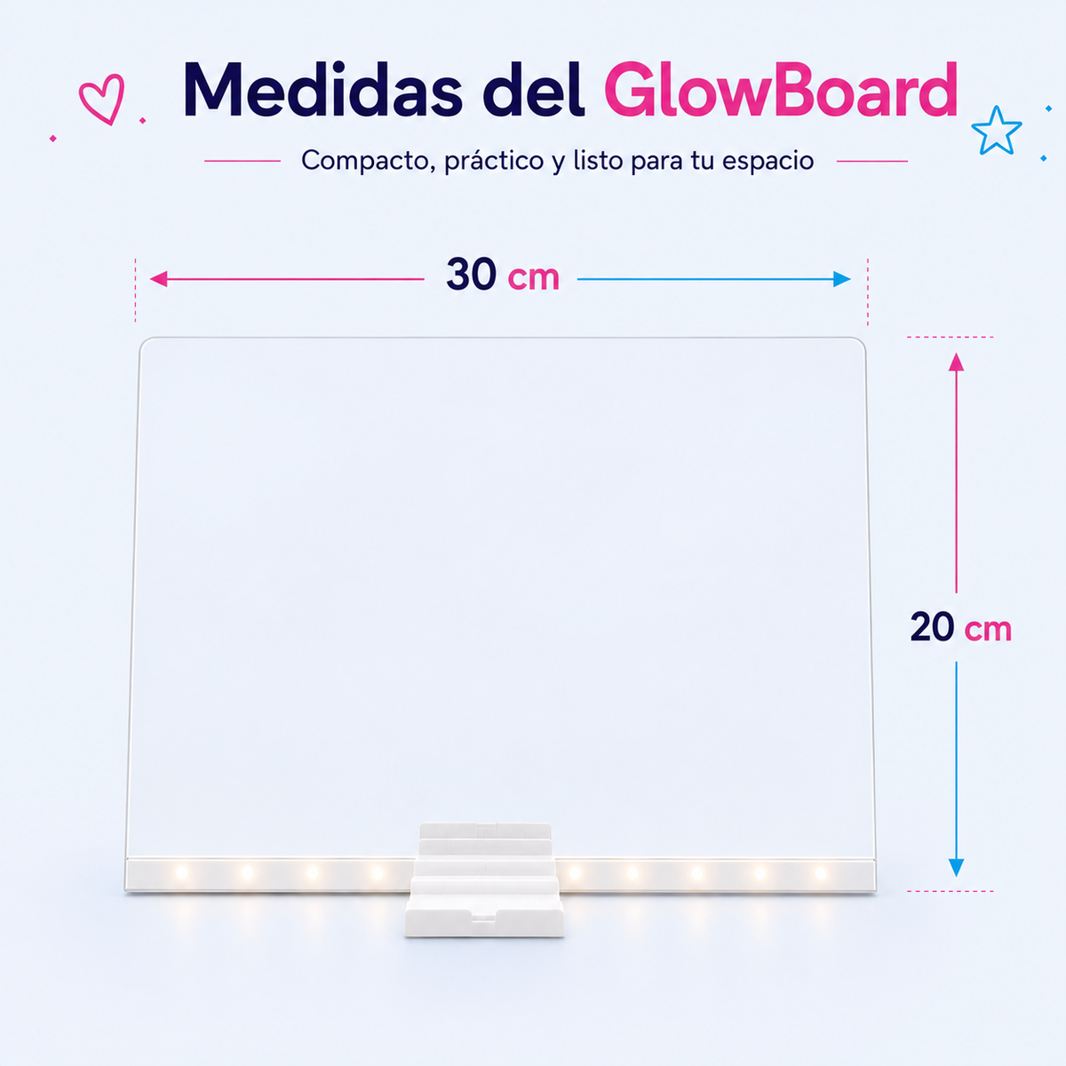 Pizarra mágica LED GlowBoard